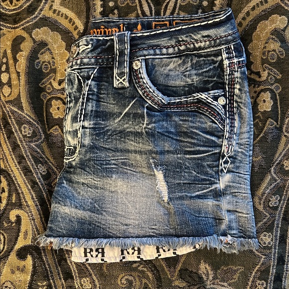 Rock Revival Jean shorts tag size 30 - Picture 13 of 16